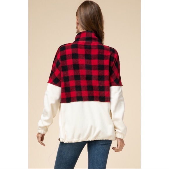 LAST ONE! Buffalo Check Pullover - Picture 4 of 5